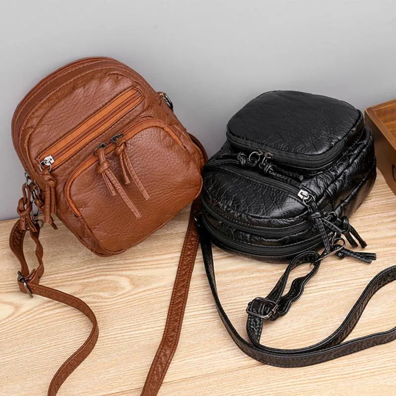 Ella™ - Leather Shoulder Bag