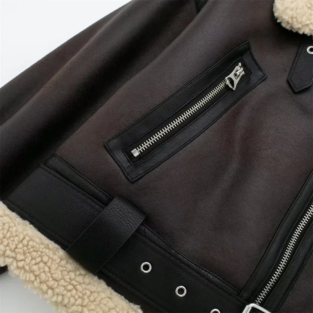 Pepijn™ - Fashionable Leather Jacket for Women