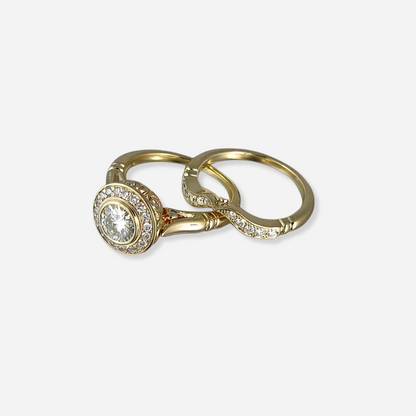 Angelique Vintage Zirconia Ring