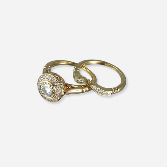 Angelique Vintage Zirconia Ring