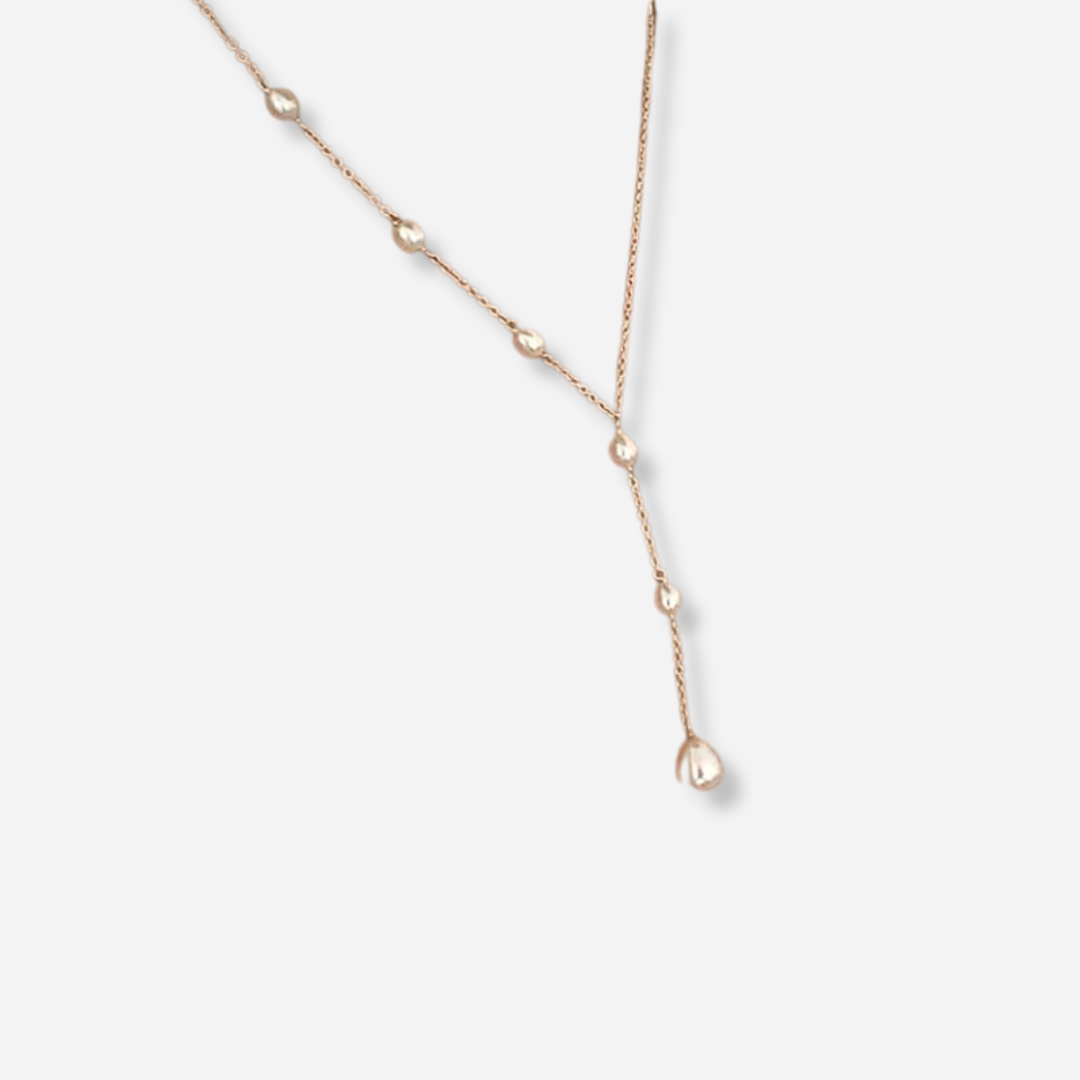 Claire Vintage Pearl Necklace