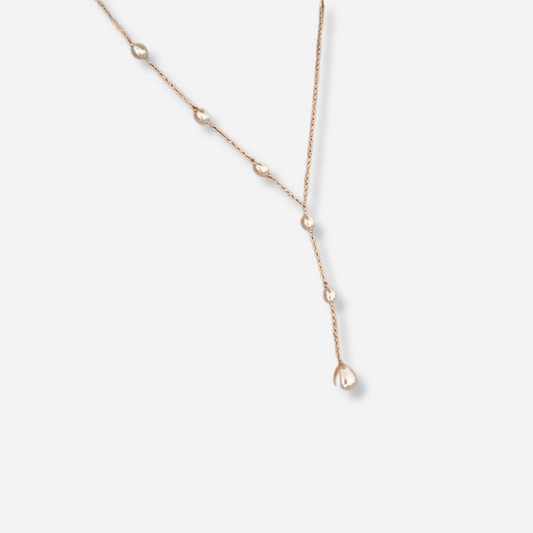 Claire Vintage Pearl Necklace