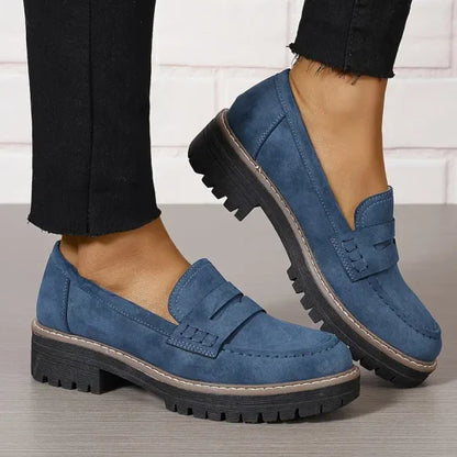 NADIA™ | Timeless Suede Loafers