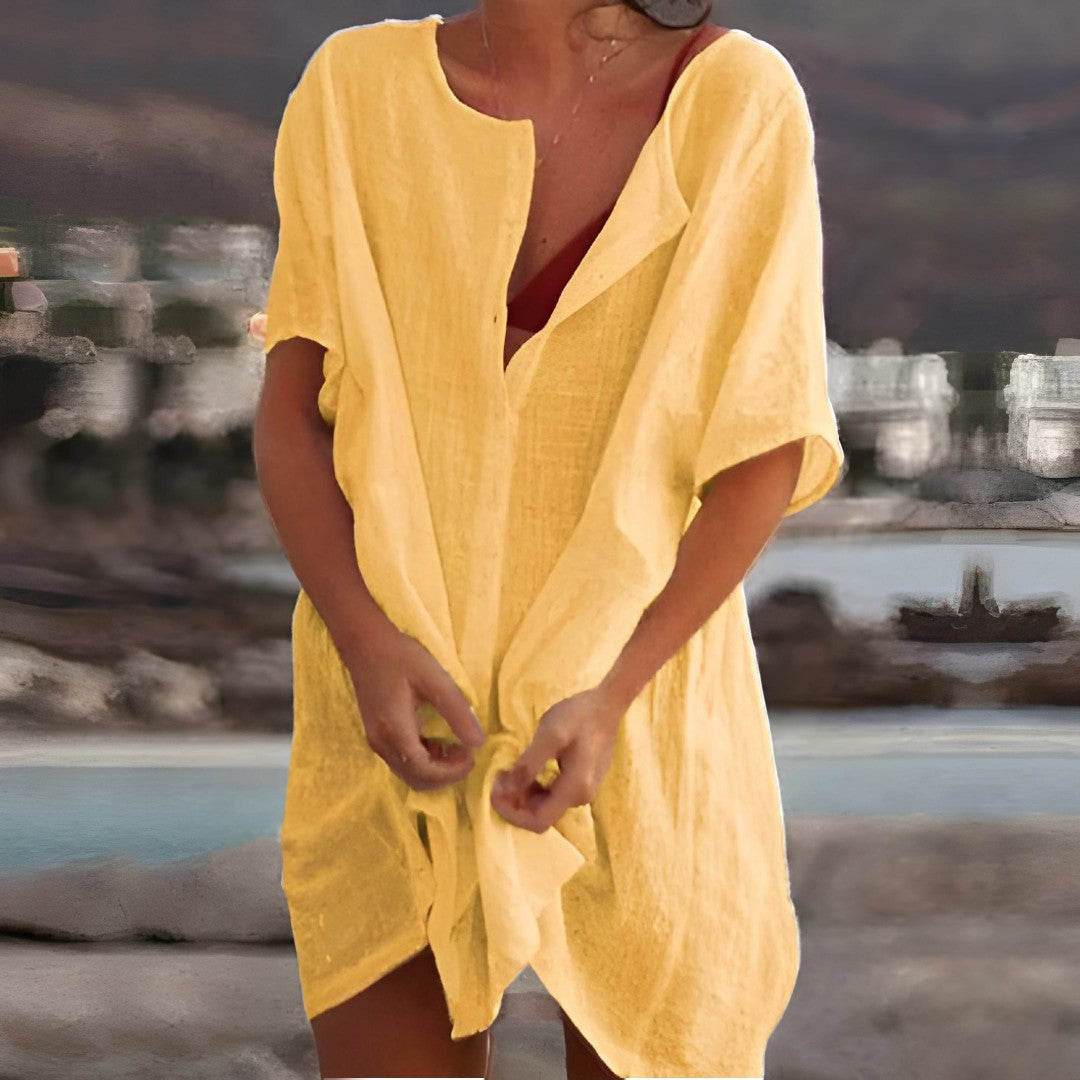 Domozi™ - Lightweight summer dress made of cotton