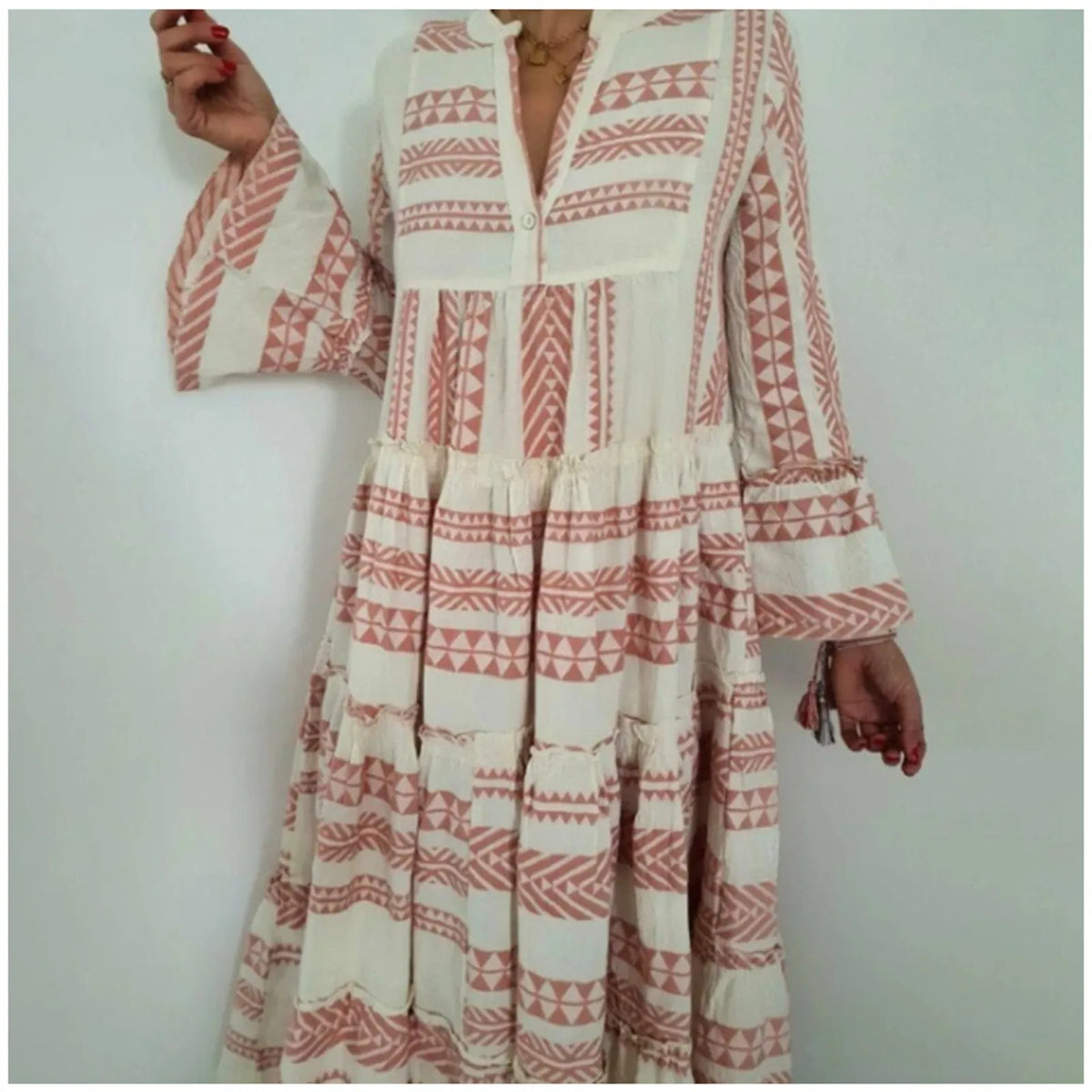 Bohemian™ - Geometric Maxi Dress