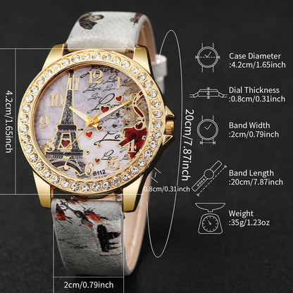 Isabelle™ Elegant Quartz Watch Set