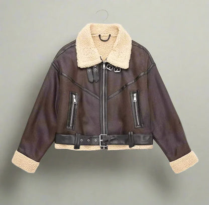 Pepijn™ - Fashionable Leather Jacket for Women