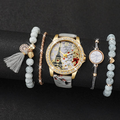 Isabelle™ Elegant Quartz Watch Set