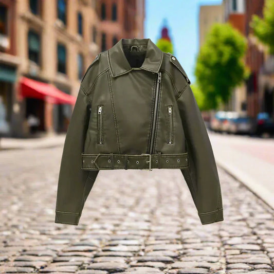 Rianne™ - Fashionable Leather Jacket