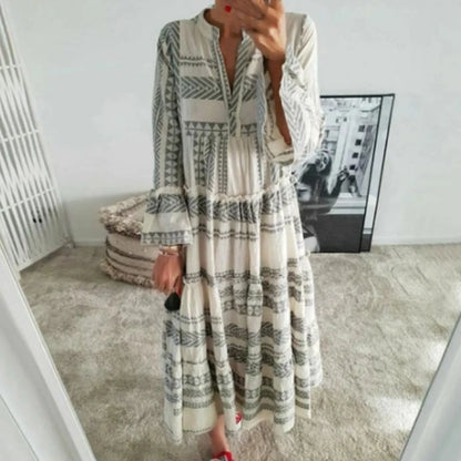 Bohemian™ - Geometric Maxi Dress