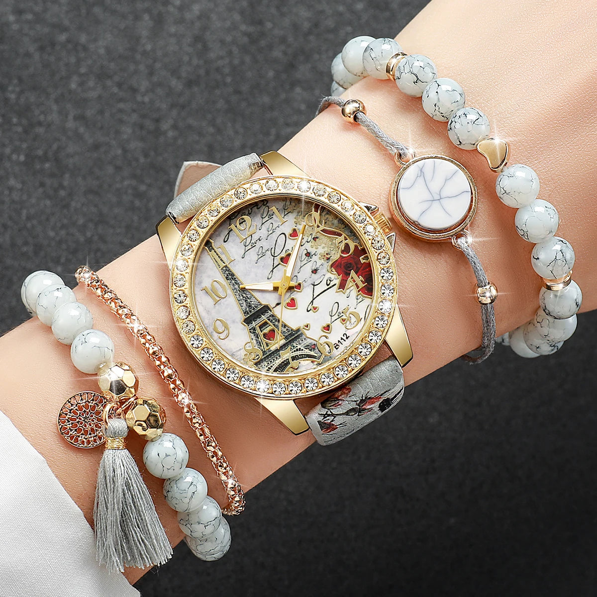 Isabelle™ Elegant Quartz Watch Set