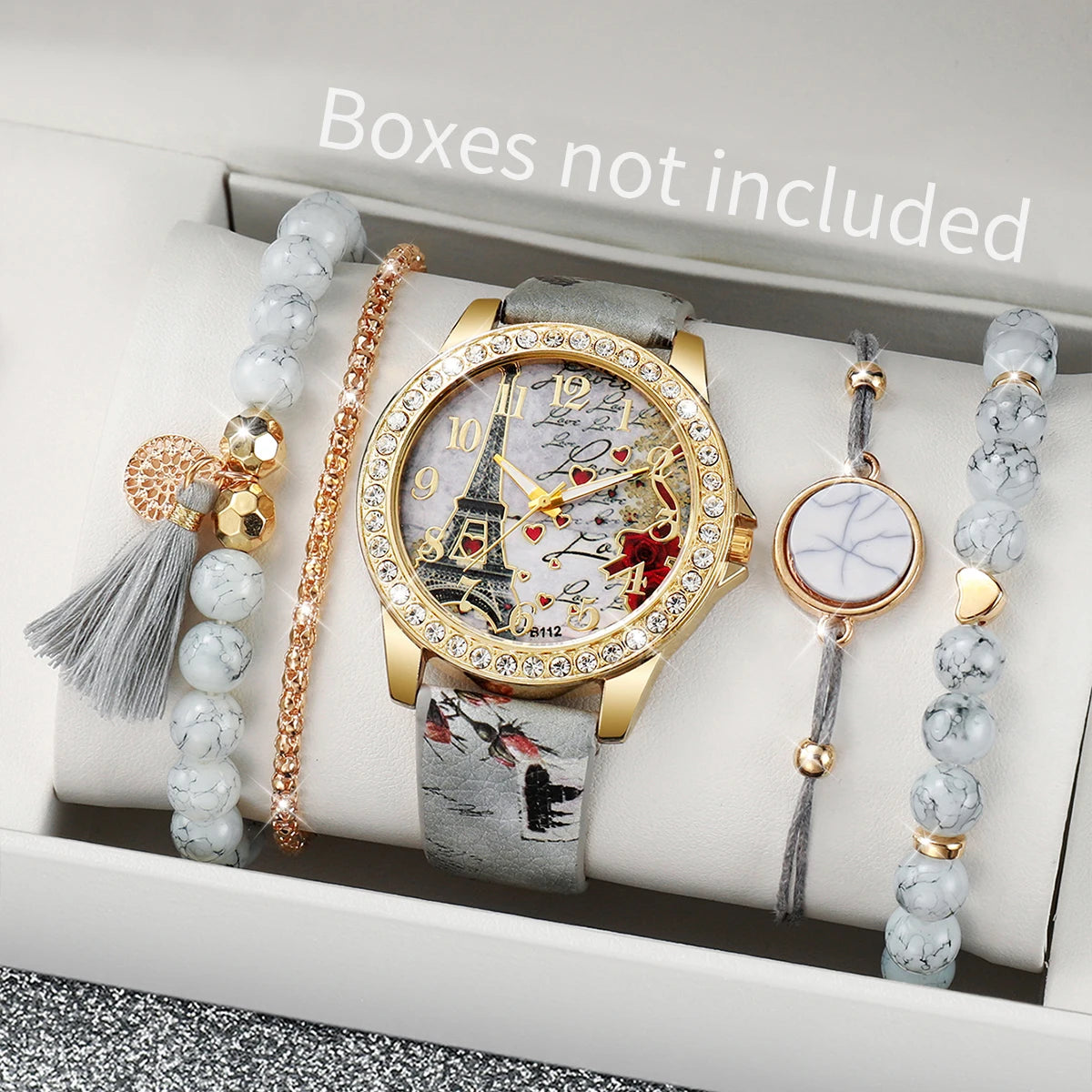 Isabelle™ Elegant Quartz Watch Set