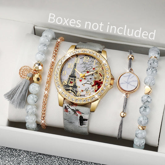 Isabelle™ Elegant Quartz Watch Set