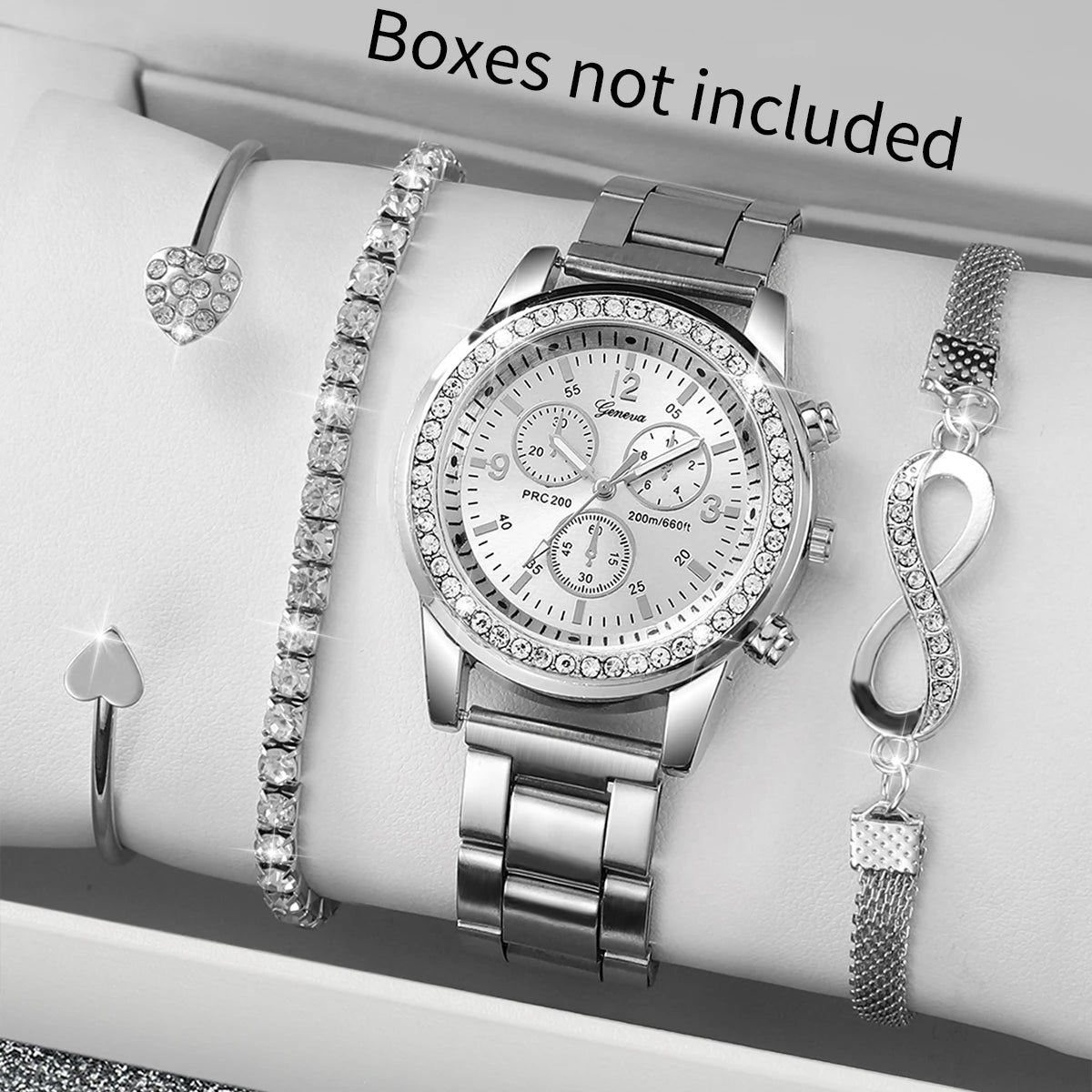Sophia™ Stainless Steel Bracelet Set