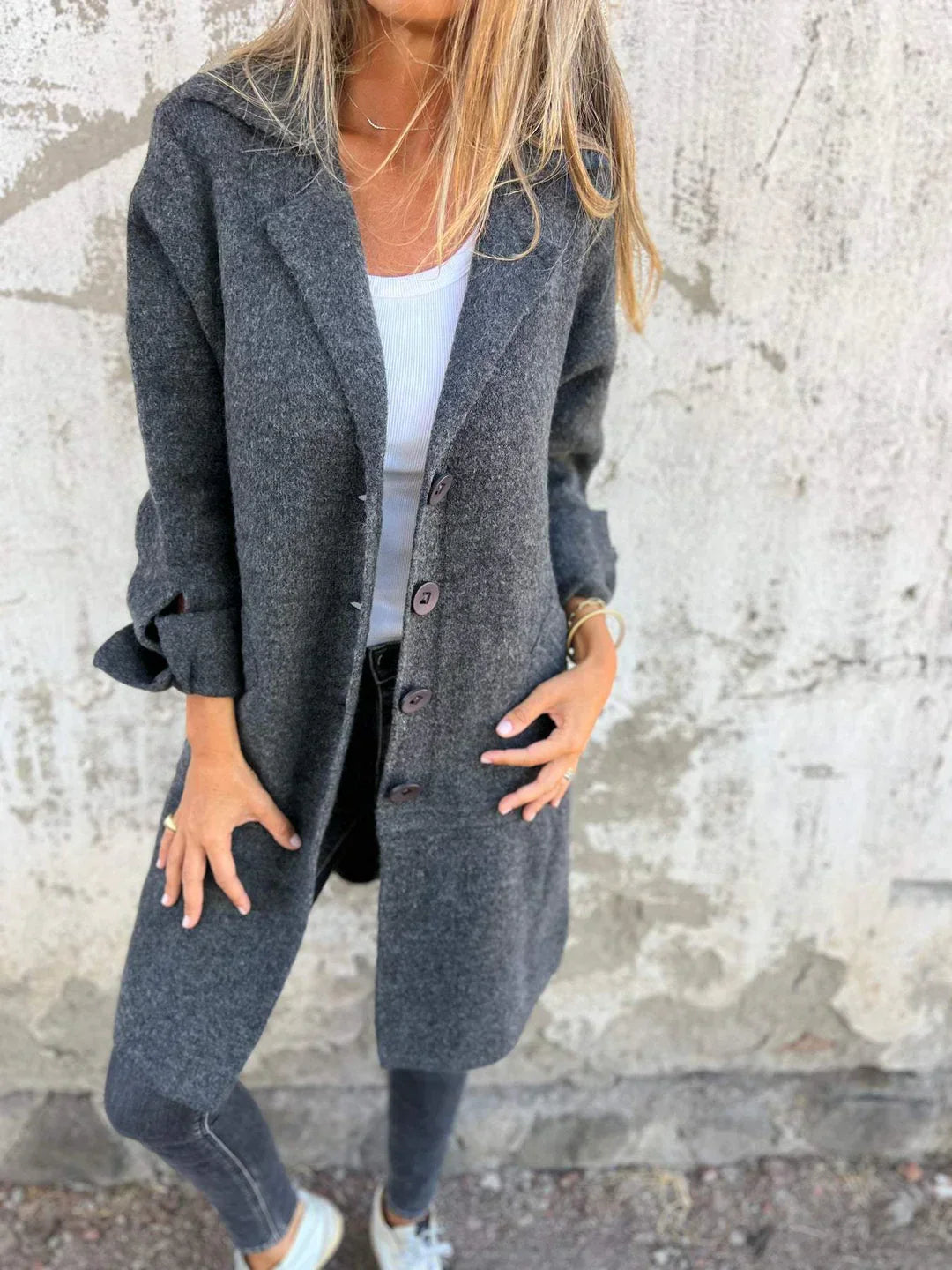 Baylea - Casual Long Coat