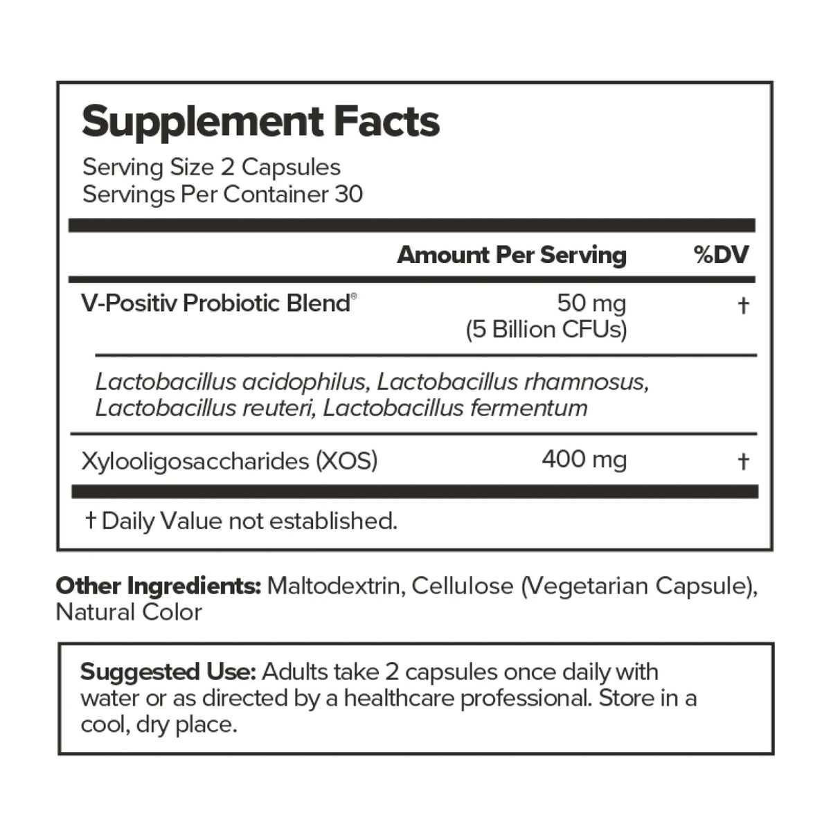 Supplement facts